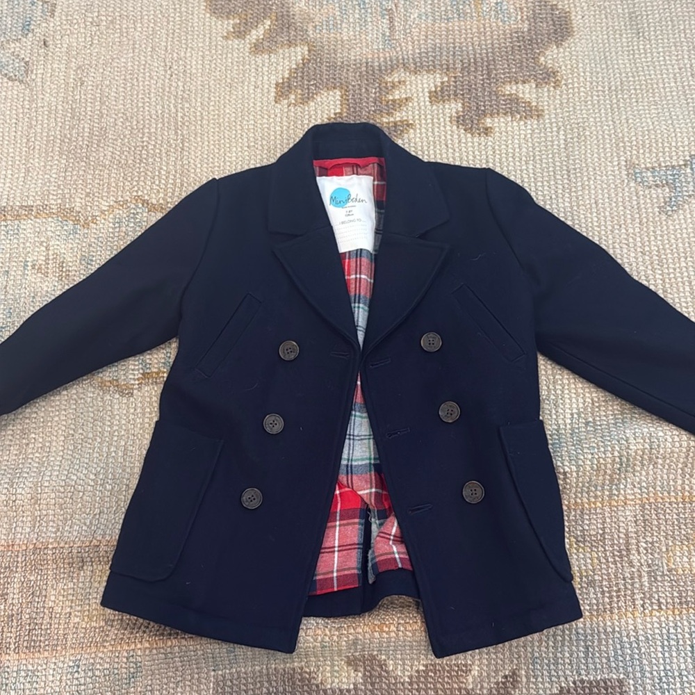Boys Mini-Boden Peacoat